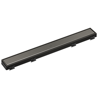 Brizo BT0732416 24" Reversible Linear Shower Drain - Luxe Steel