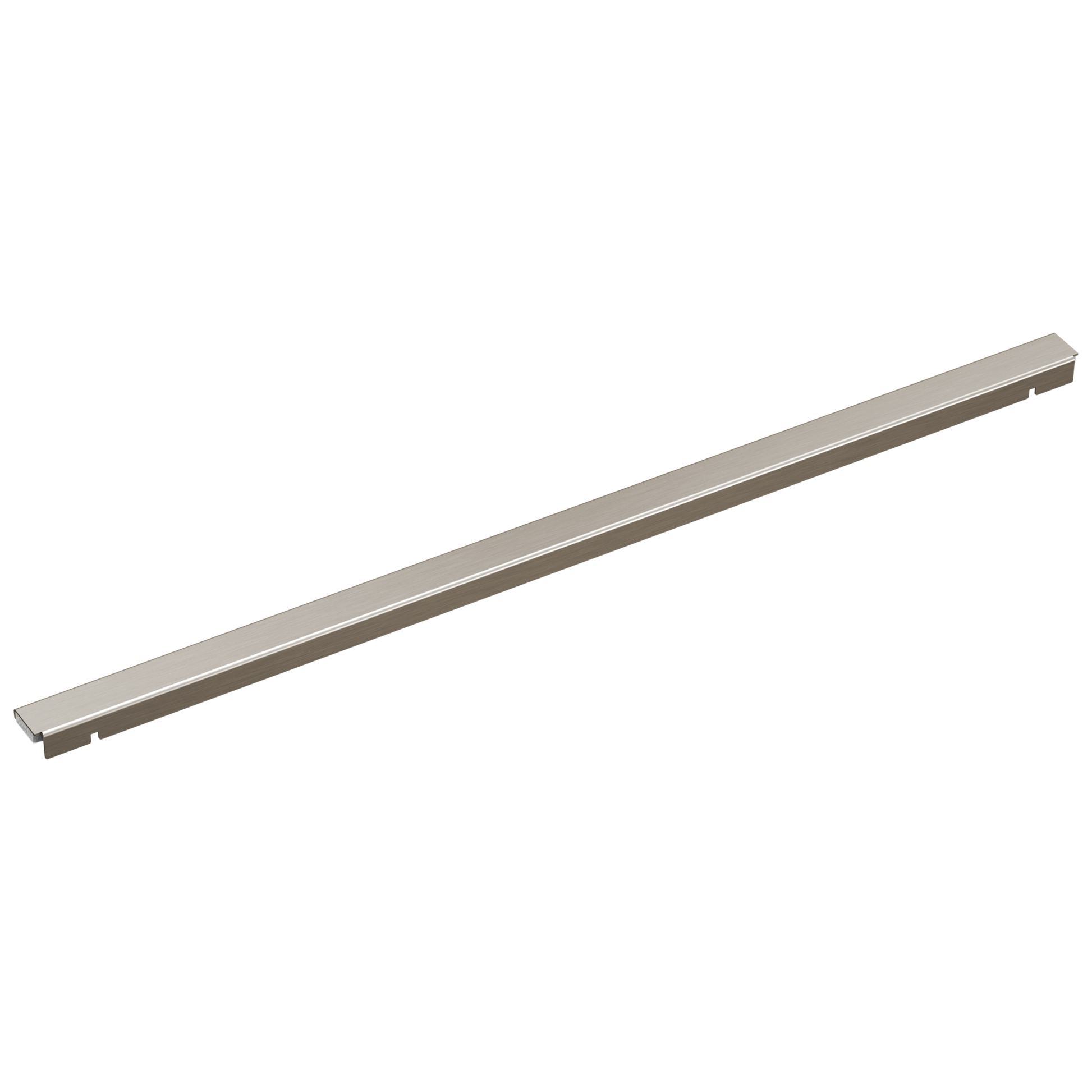 Brizo BT0732470 24" Linear Shower Drain Wall Edge - Luxe Nickel