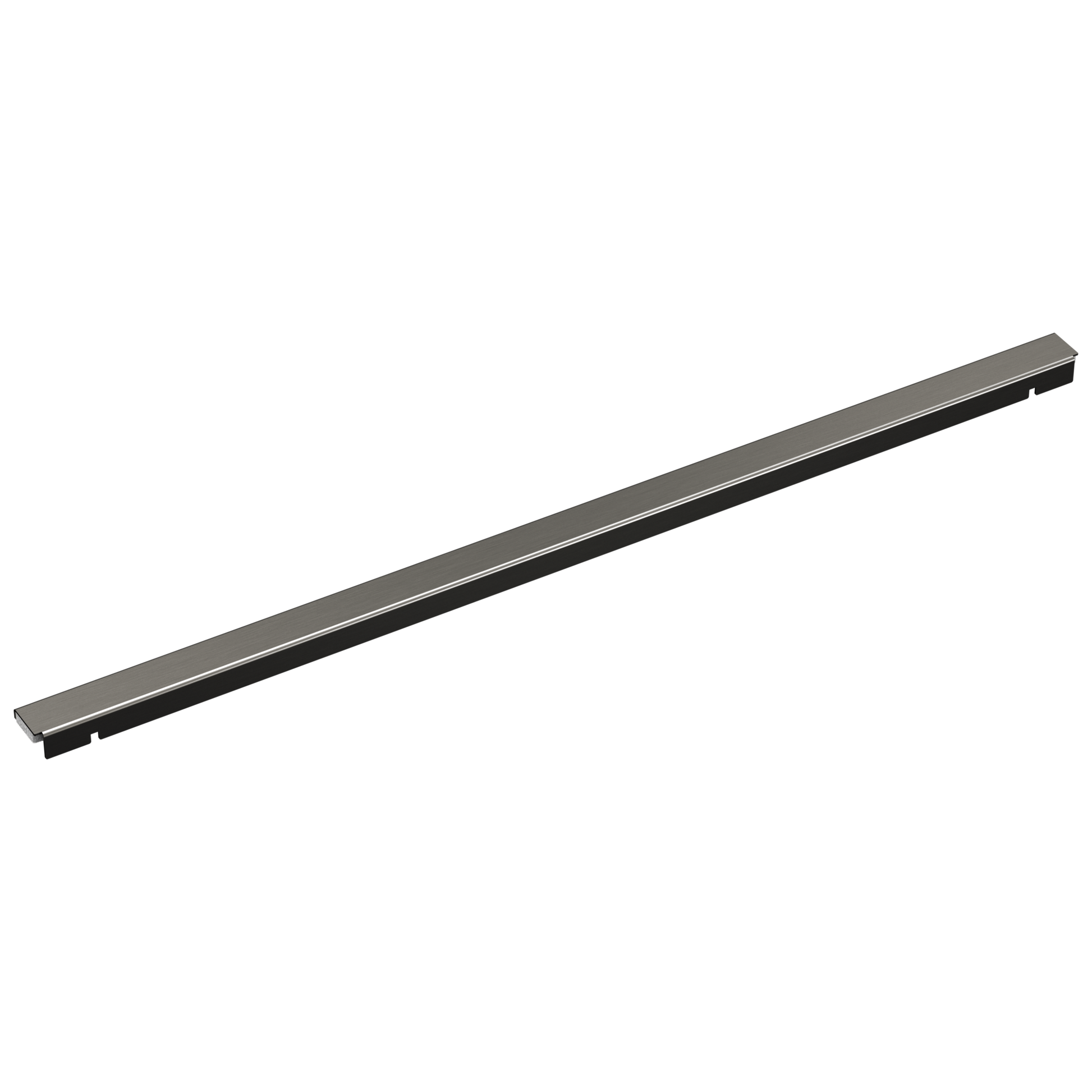 Brizo BT0732470 24" Linear Shower Drain Wall Edge - Luxe Steel