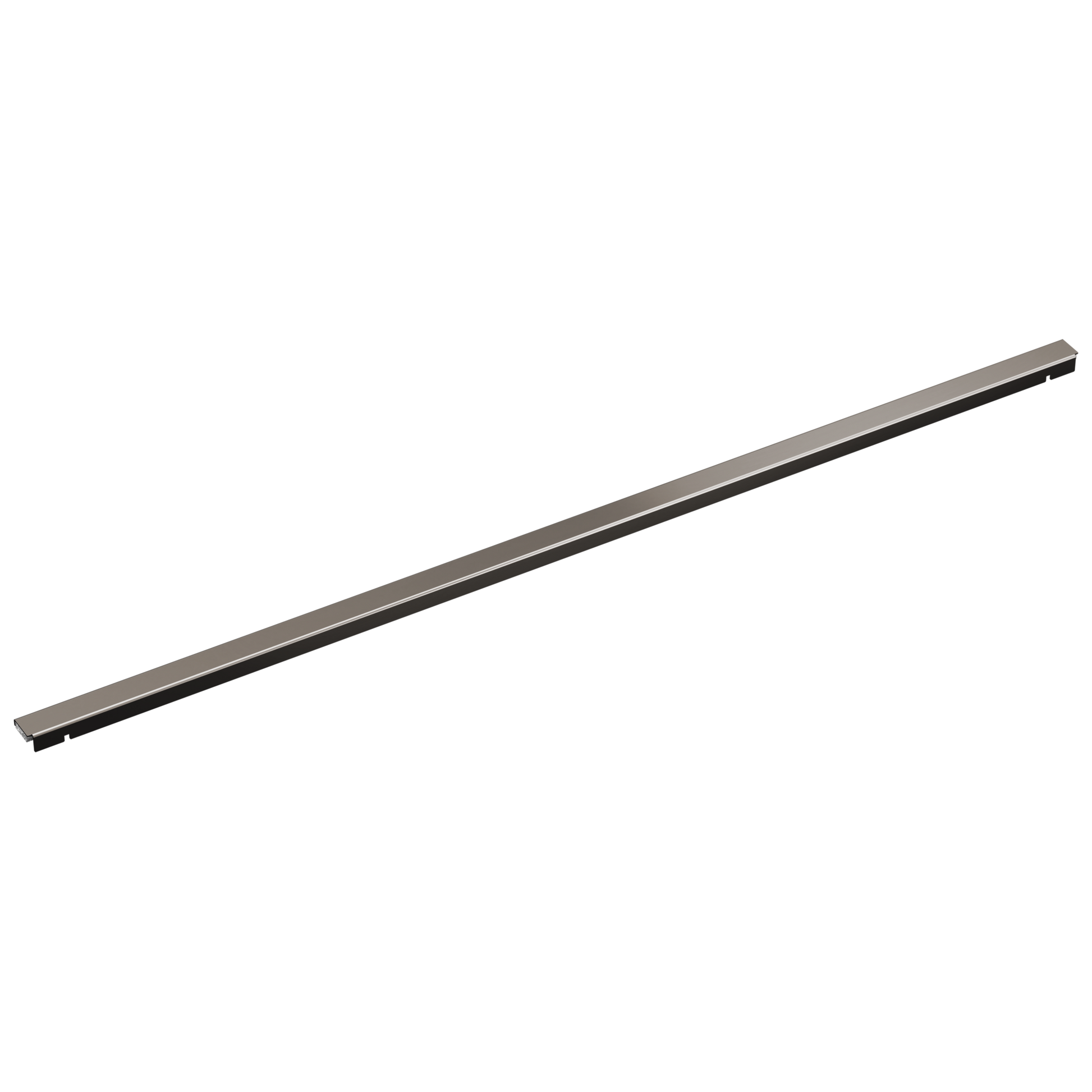 Brizo BT0733670 36" Linear Shower Drain Wall Trim - Brilliance Black Onyx