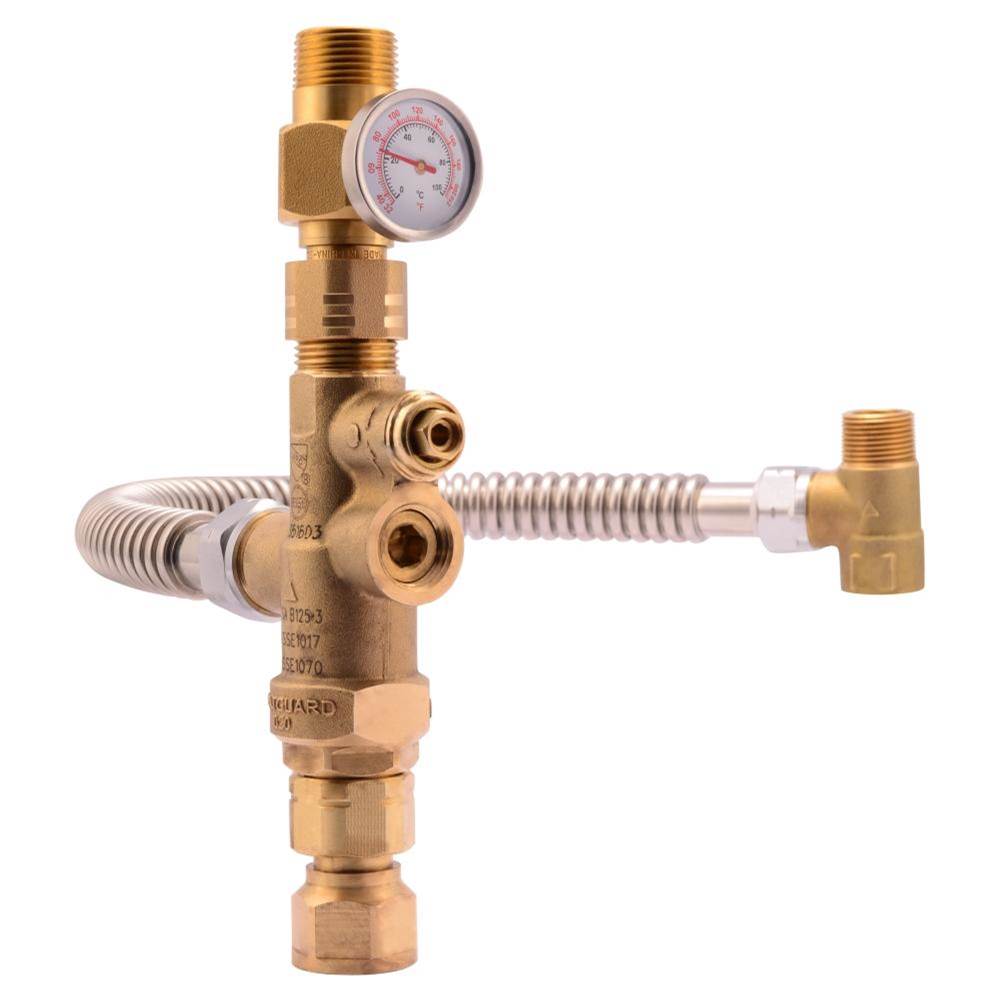 Reliance Worldwide Corporation 24643 Tank Booster, 3/4 in Nominal, Cold Inlet Connection, 1 gpm, 150 psi Pressure, 90 to 130 deg F