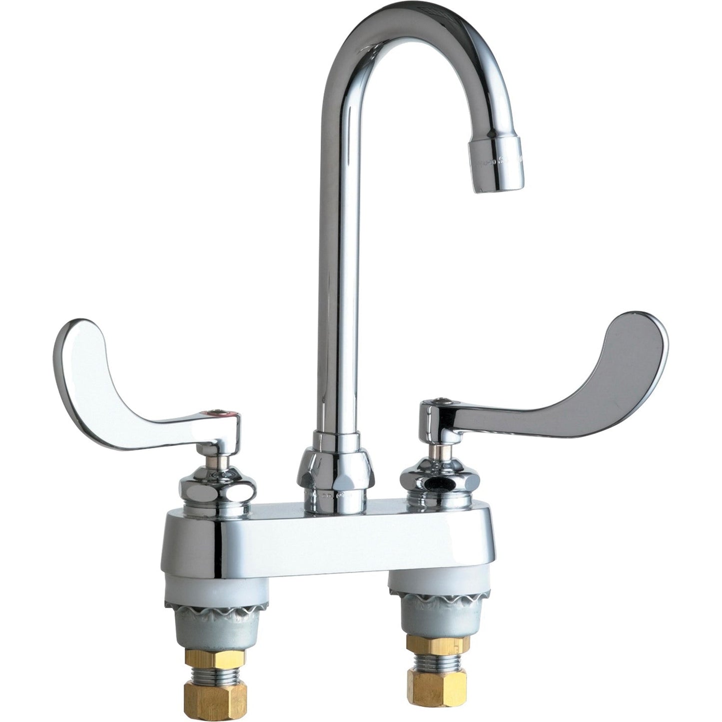 Geberit 895-317ABCP 2-Handle, Deck, Sink Faucet, Polished Chrome