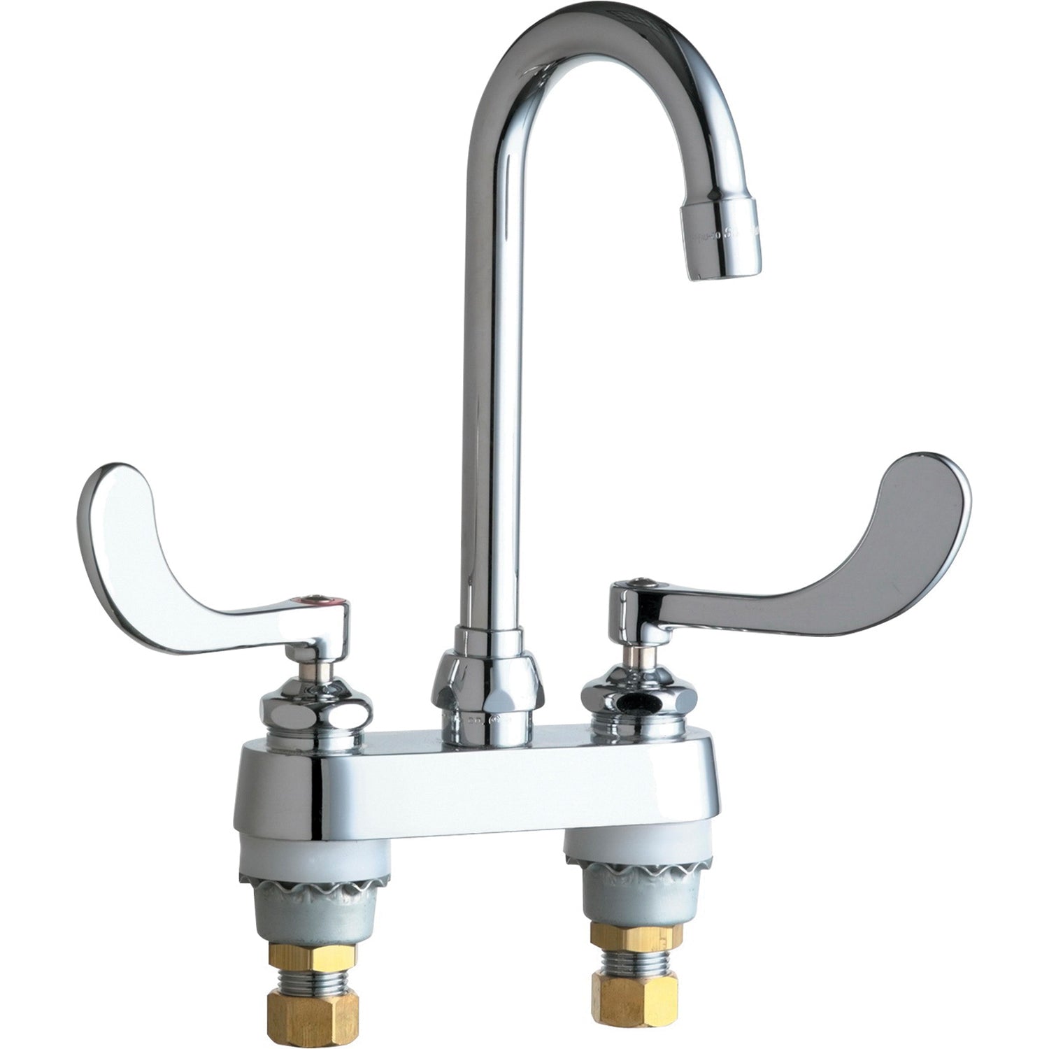 Geberit 895-317ABCP 2-Handle, Deck, Sink Faucet, Polished Chrome