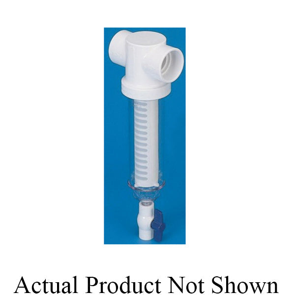 Baker Manufacturing Company, LLC FT8-100 Campbell FT8-100 T-Style Sediment Filter, 18 to 100 gpm, Polyester, Slip Connection, 150 psi Pressure