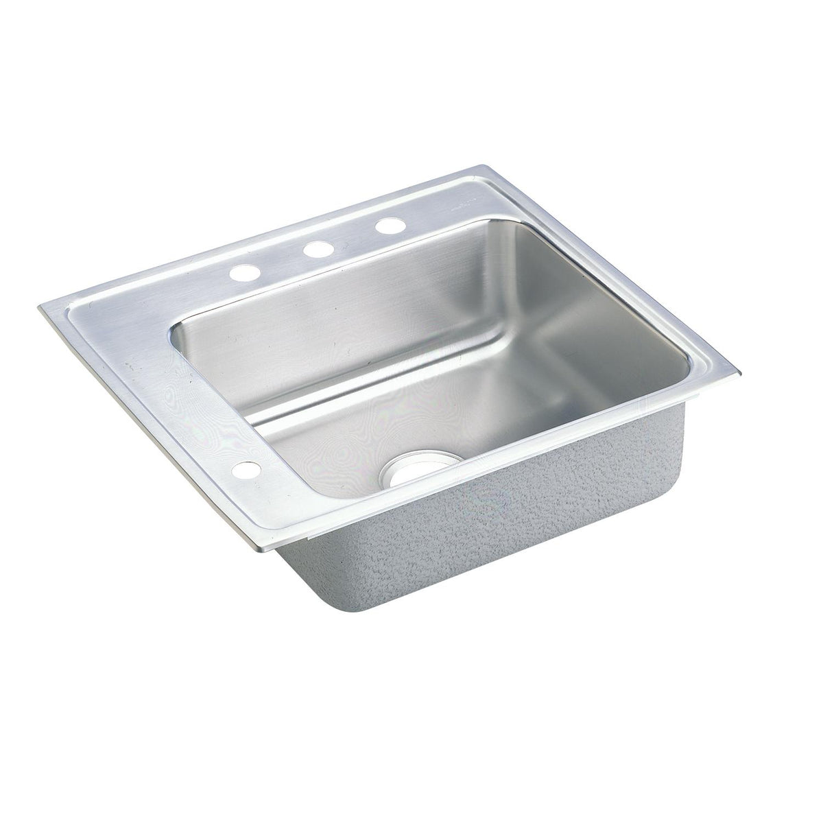 Elkay Lustertone Classic Stainless Steel 25" x 22" x 5-1/2" Single Bowl Drop-in Classroom ADA Sink