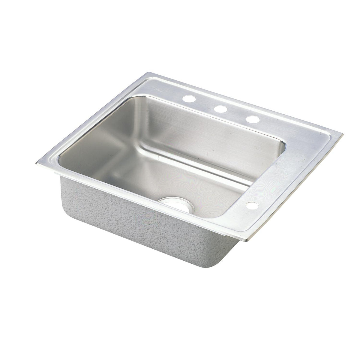 Elkay Lustertone Classic Stainless Steel 25" x 22" x 6-1/2" Single Bowl Drop-in Classroom ADA Sink