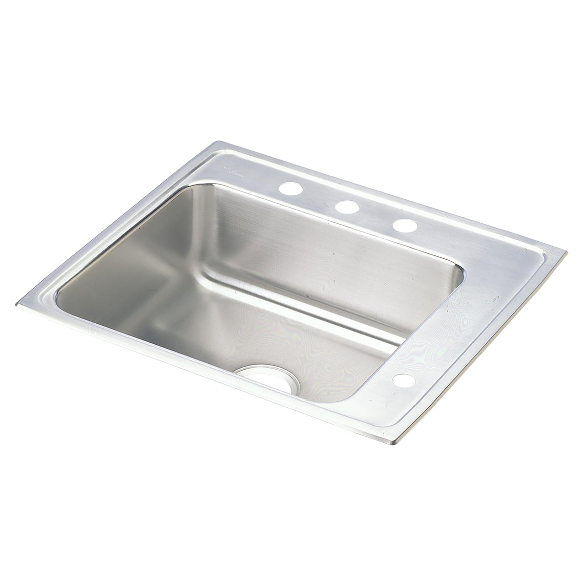 Elkay Lustertone Classic Stainless Steel 22" x 19-1/2" x 5" Single Bowl Drop-in Classroom ADA Sink