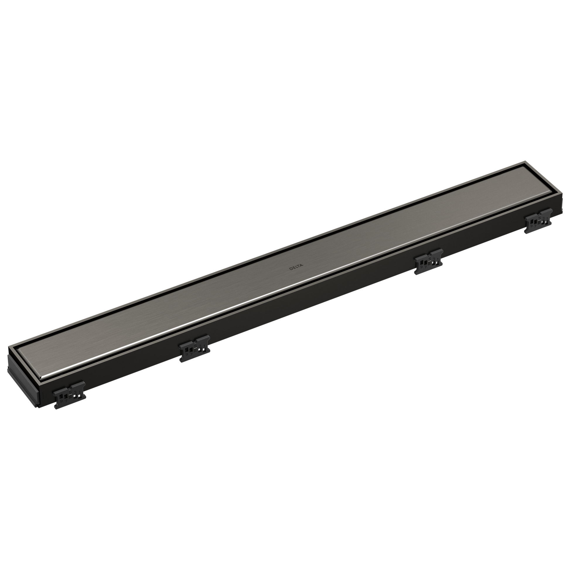 Delta DT0732413 24" Reversible Linear Shower Drain Trim - Black Stainless
