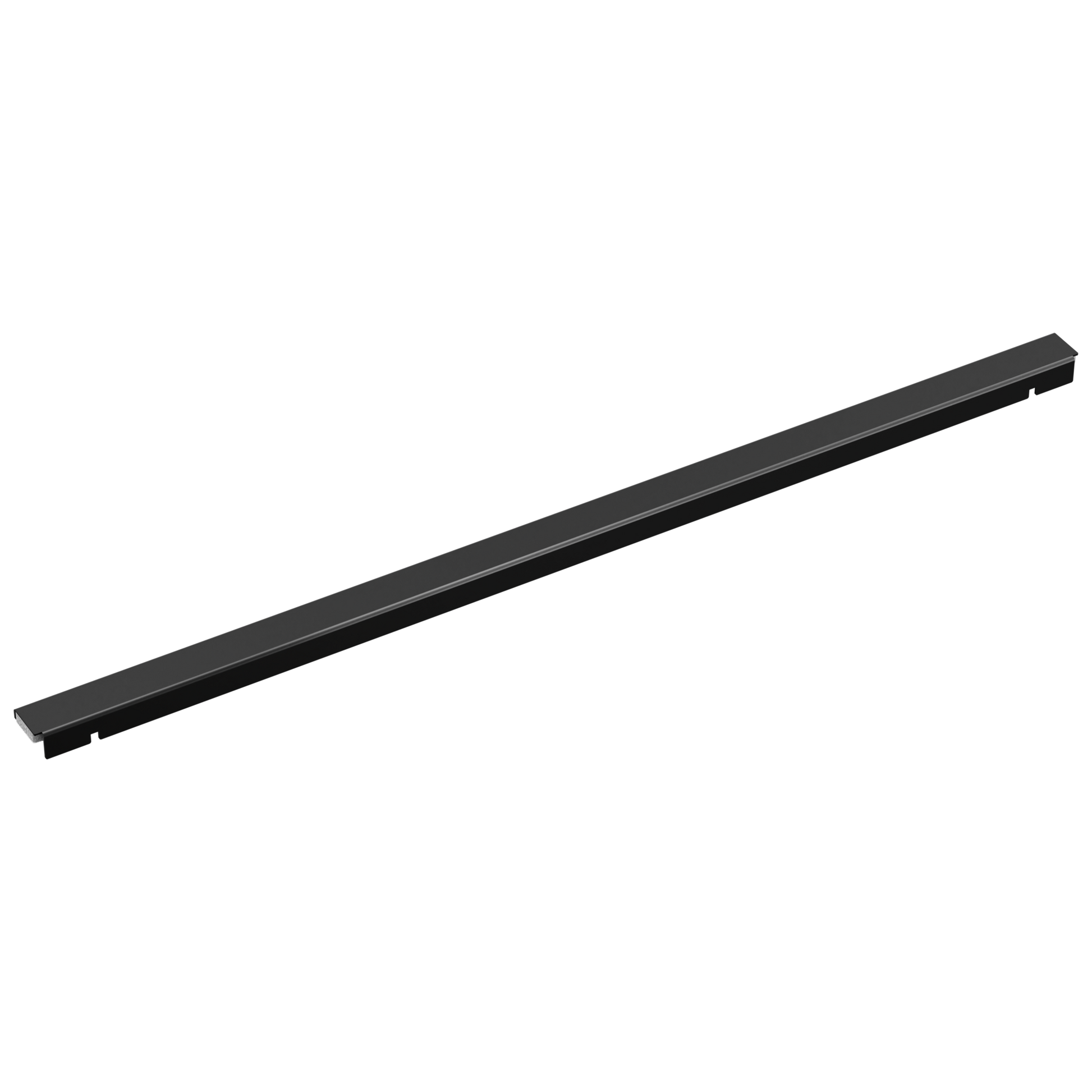 Delta DT0732470 24" Linear Shower Drain Wall Edge - Matte Black