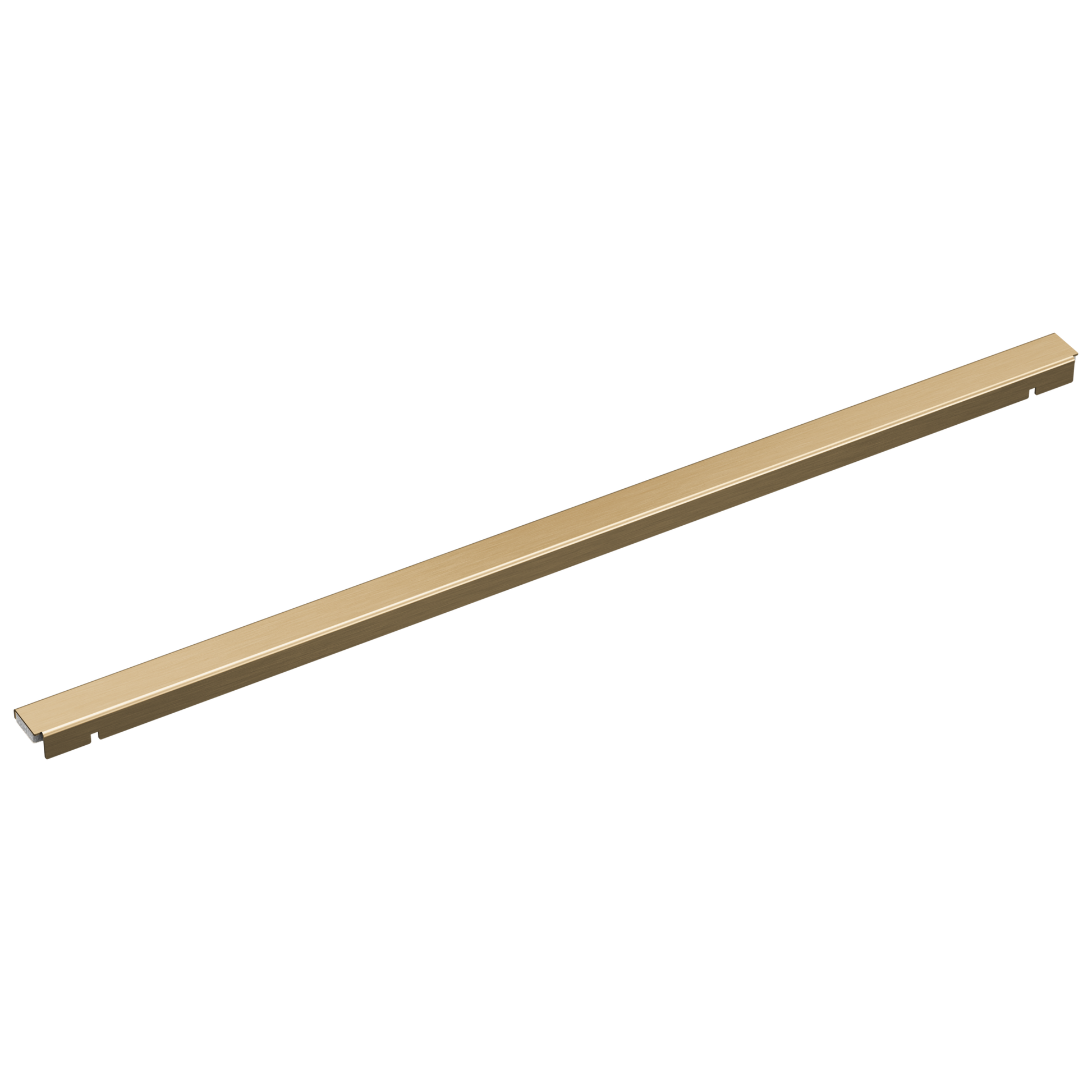 Delta DT0732470 24" Linear Shower Drain Wall Edge - Champagne Bronze