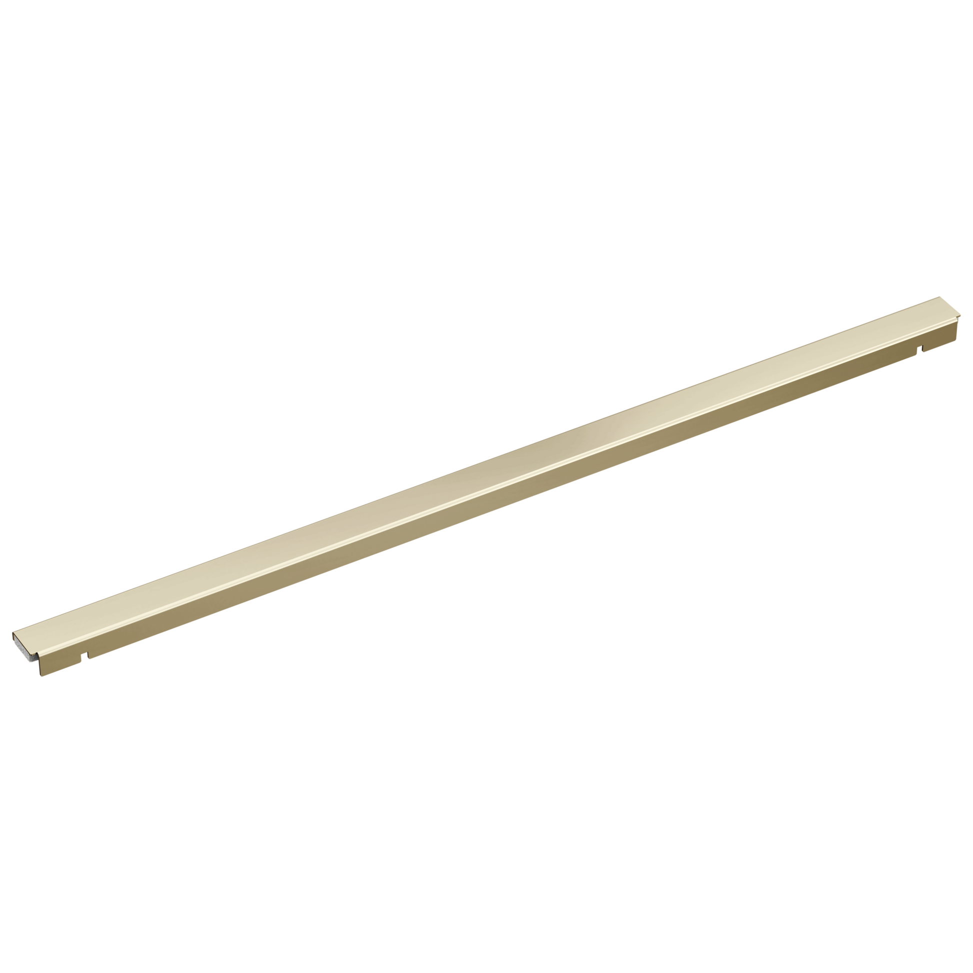 Delta DT0732470 24" Linear Shower Drain Wall Edge - Polished Nickel