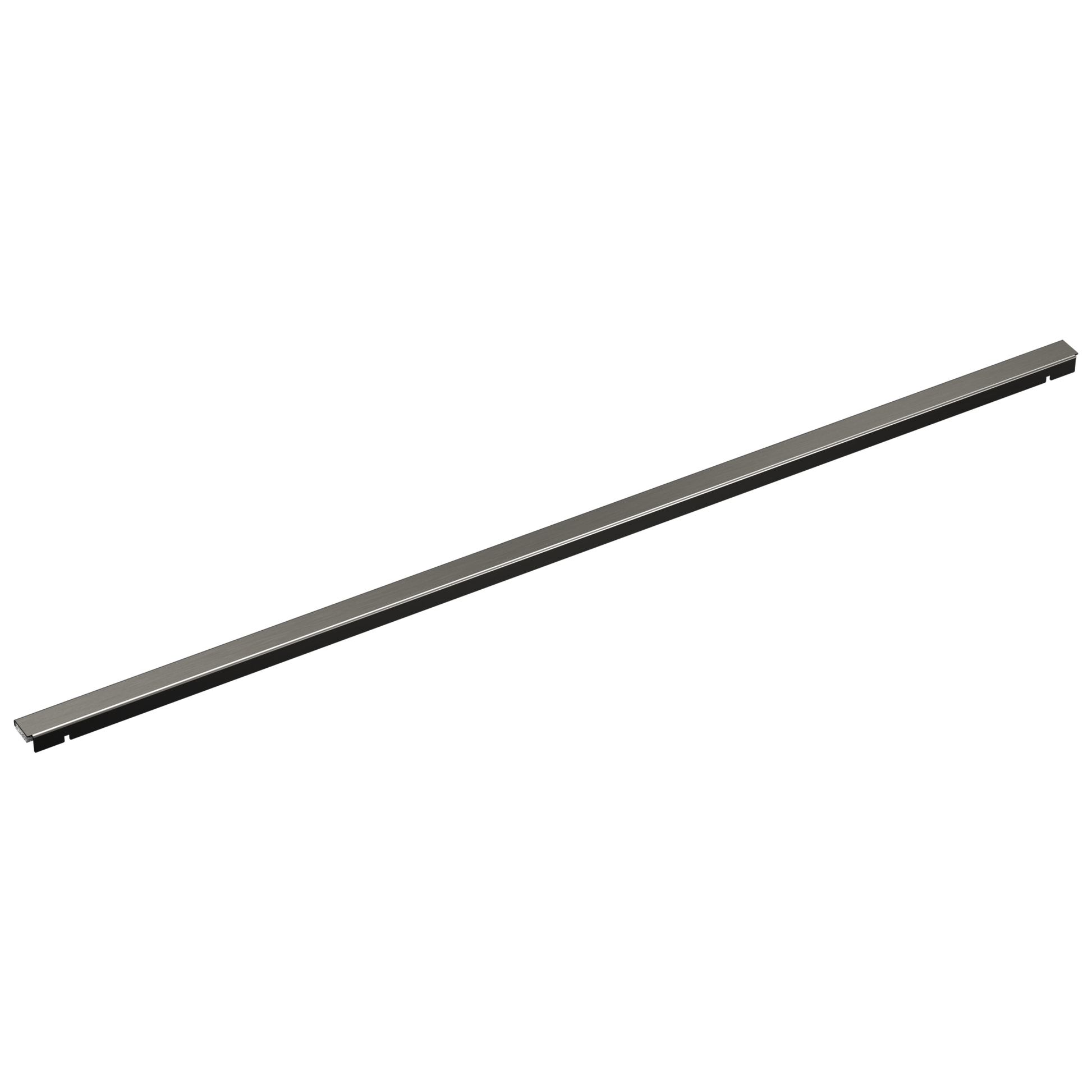 Delta DT0733670 36" Linear Shower Drain Wall Edge - Black Stainless