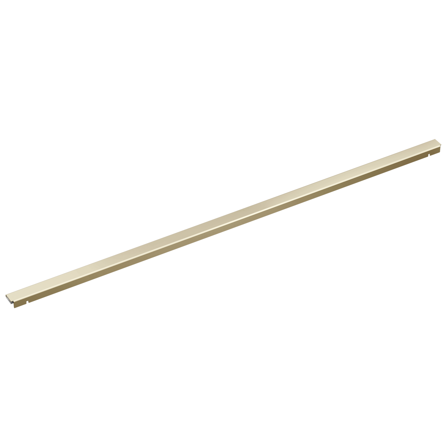 Delta DT0733670 36" Linear Shower Drain Wall Edge - Polished Nickel