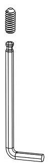 Delta RP100074 Set Screw with Hex Wrench