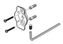 Delta Tesla RP100114 Mounting Bracket with Screws