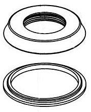 Delta Woodhurst RP100143BL Flange & Gasket Set