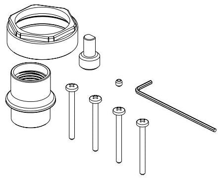 Brizo RP100160GL Pressure Balance Valve with Integrated Diverter Extension Kit