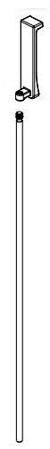 Brizo Levoir RP100227PC Lift Rod and Finial
