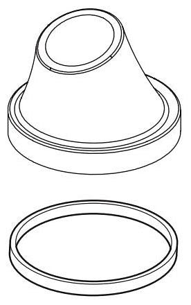Peerless Westchester RP100287OB Hand Shower Base Asm