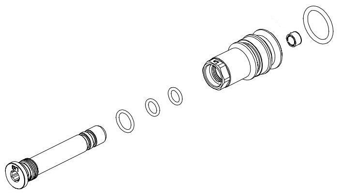 Brizo Levoir RP100293 Spout Adapter - 1.5 GPM