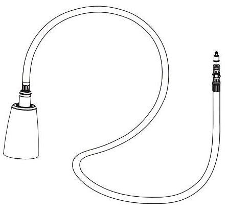 Peerless Retail Channel Product RP100308SS Wand Assembly