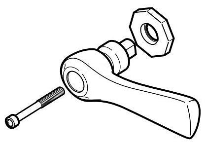 Brizo Rook RP100340PN Pressure Balance Valve Lever Handle