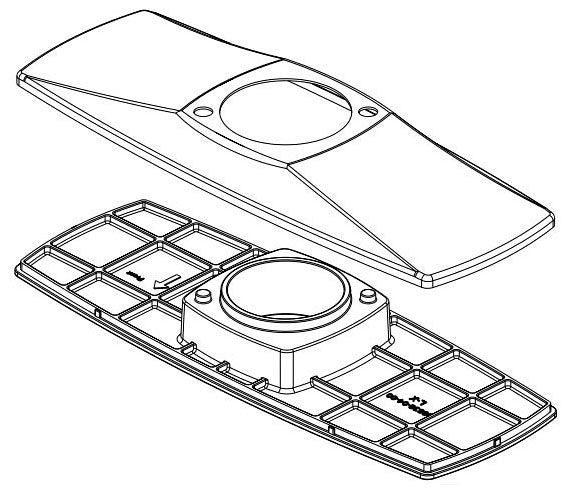 Delta Vesna RP100345 Escutcheon & Baseplate