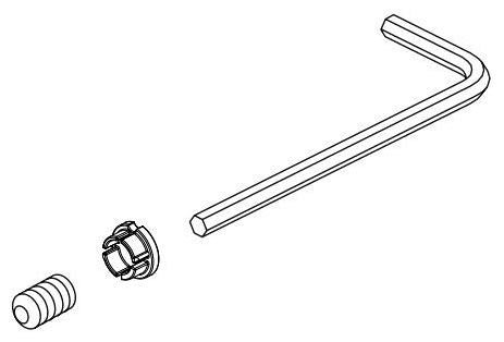 Delta Trillian RP100375KS Screw & Button