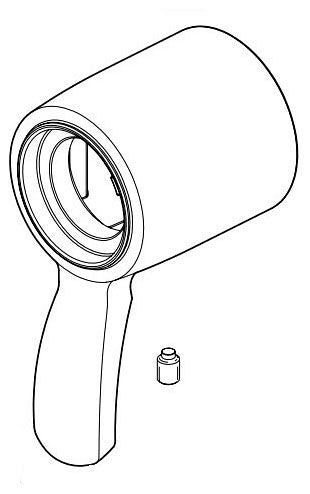 Delta RP100379RB Handle - Volume 17T Shower / 27T Div