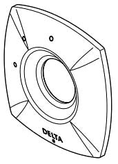 Delta Stryke:RP100381CZ Escutcheon - Diverter Trim 3-Setting