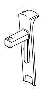 Delta Stryke RP100402CZPR Diverter - 4-Hole Diverter Roman Tub