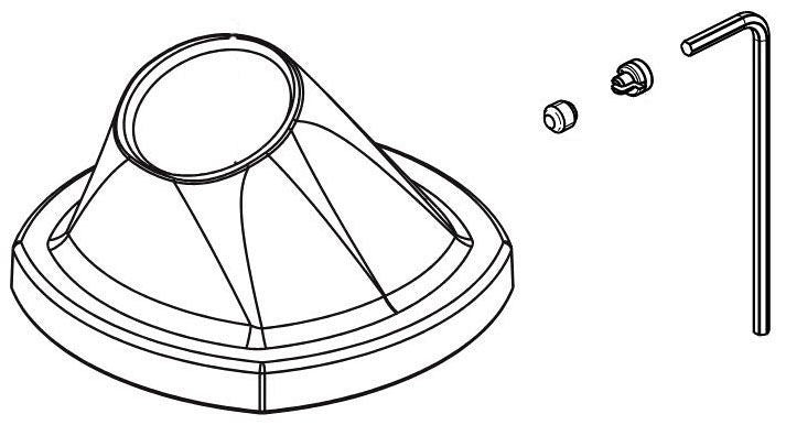 Delta Stryke RP100405CZPR Base - ASM Hand Shower