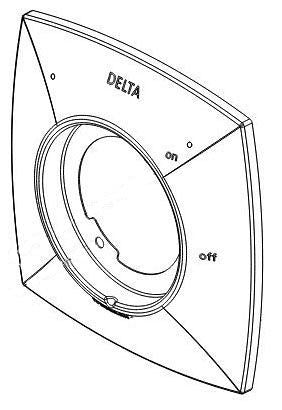 Delta Vesna RP100417SP Escutcheon