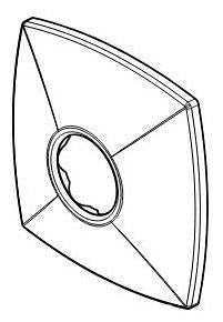 Delta Vesna RP100419SP Shower Flange