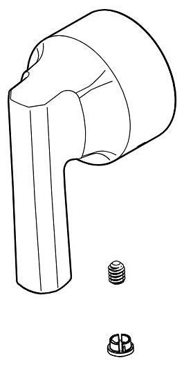 Brizo Levoir RP100426SL Thermostatic Temperature Handle Assembly