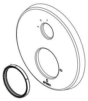 Brizo Levoir RP100432NK 3F Escutcheon and Valve Seal