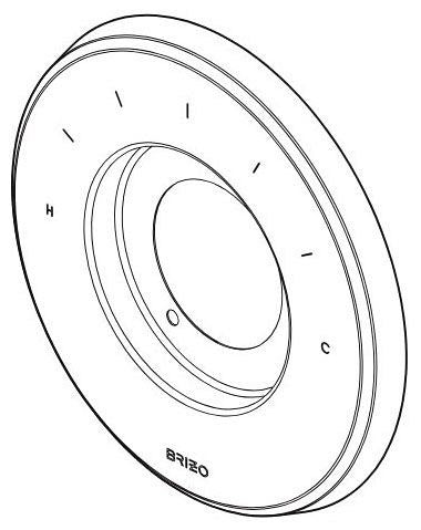 Brizo Levoir RP100434NK Sensori Valve Trim Escutcheon