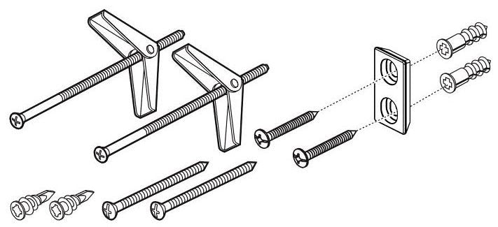 Brizo Levoir RP100438 Mounting Hardware Kit