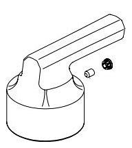 Brizo Levoir RP100482PC Lever Valve Handle