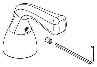 Delta Everly RP100509SS Handle Assembly Repair Part