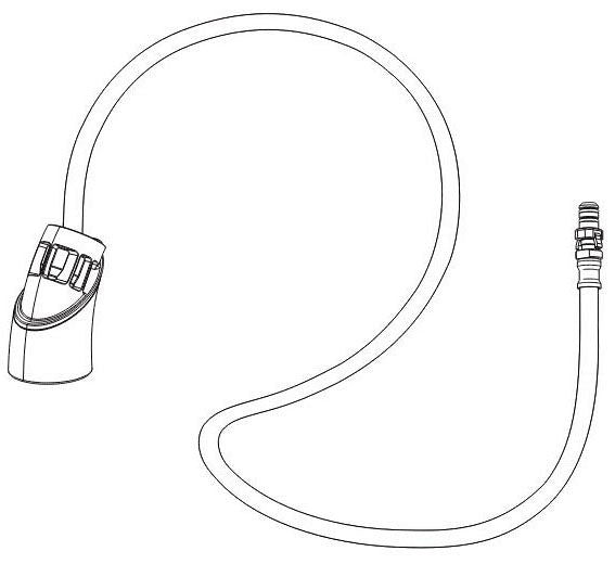 Delta Sandover RP100523SP Spray Assembly - Pull-Down