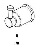 Brizo Atavis RP100610PC Handle Kit - Diverter