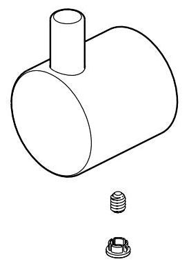 Brizo Odin RP100649BN Valve with Diverter - Diverter Handle