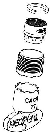 Delta Bowery RP100702 Aerator and Wrench