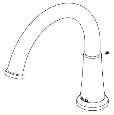 Delta RP100717KS Diverter Spout