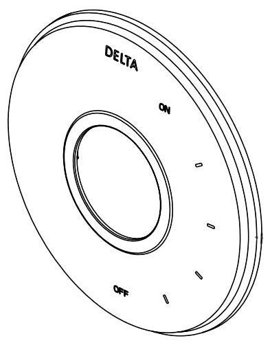 Delta RP100725SS Escutcheon - 17 Series