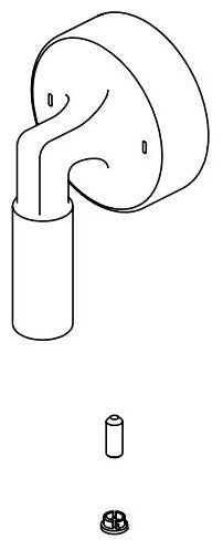 Delta RP100726KS 17 Series Temperature Knob and Cover