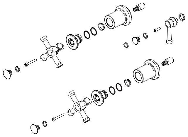 Brizo Atavis RP100728NK Handle Kit