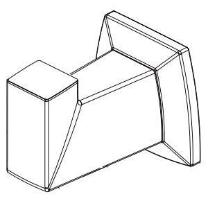 Brizo Vettis RP100802PC Slide Bar Bracket