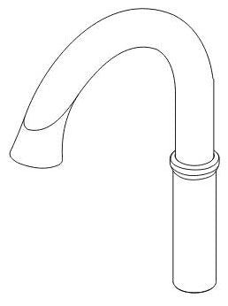 Delta Broderick RP100838 Bar/Prep Spout